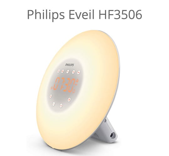 Philips Wake up Light HF3506 Radio réveil